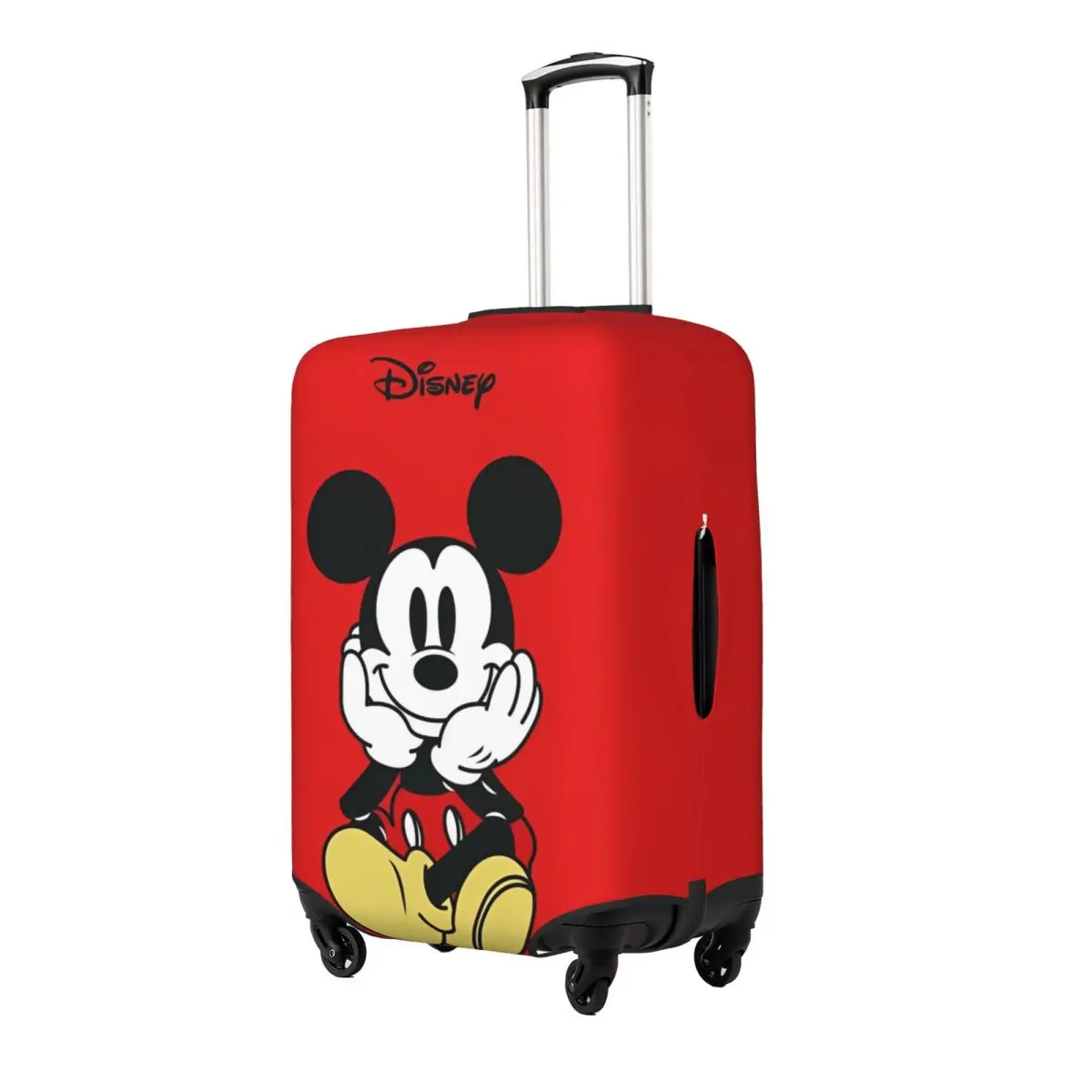 Mickey Mouse Cartoon Suitcase Cover Holiday Cruise Trip Elastic Luggage Case Protection