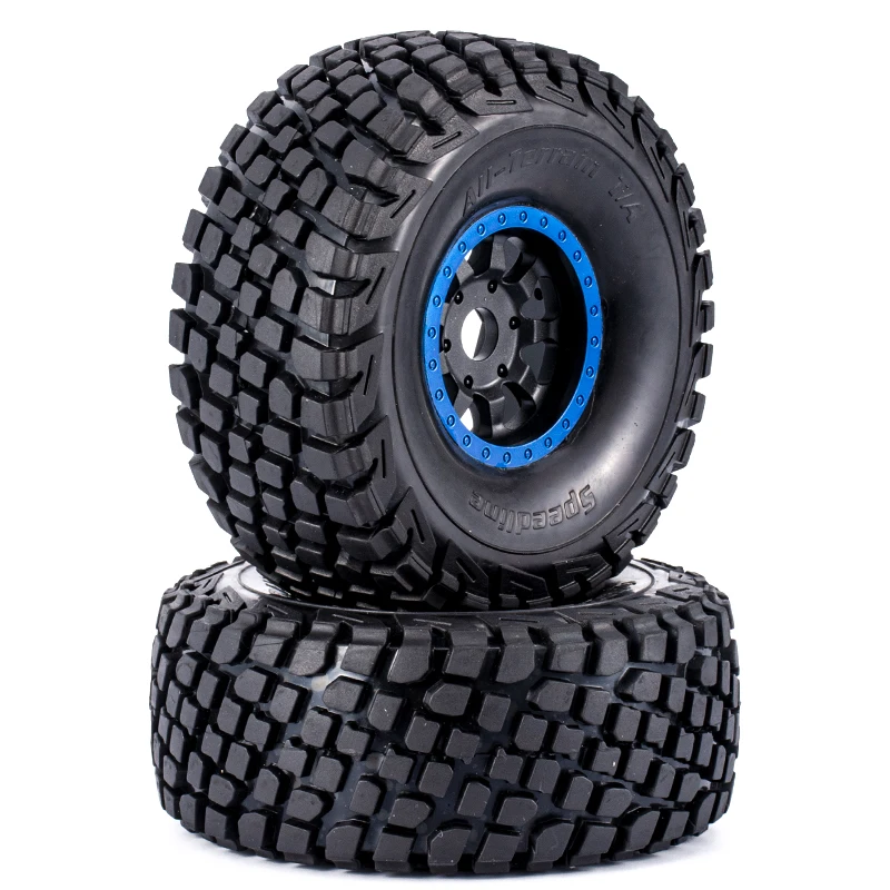 

1/7 Scale 17MM Hex RC Tires - Fit TRAXXAS Mojave UDR & FEISEN Desert Truck | All-Terrain Off-Road Short Course Tyres
