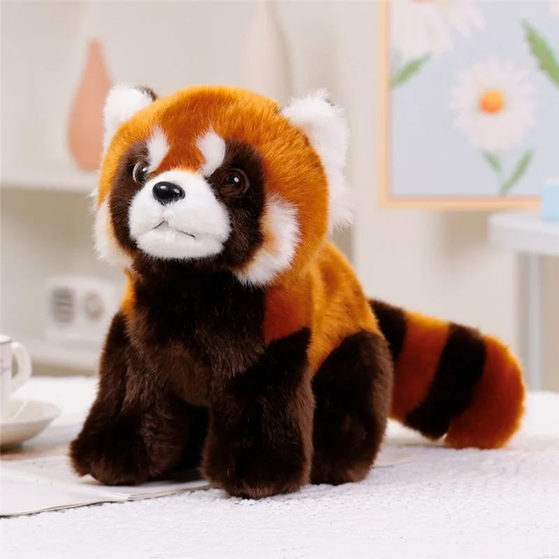 Red Panda Stuffed Animal Stuffed Raccoon Cute Jungle Animal Red Panda Bear Stuffed Animals Plush Toy for Kids