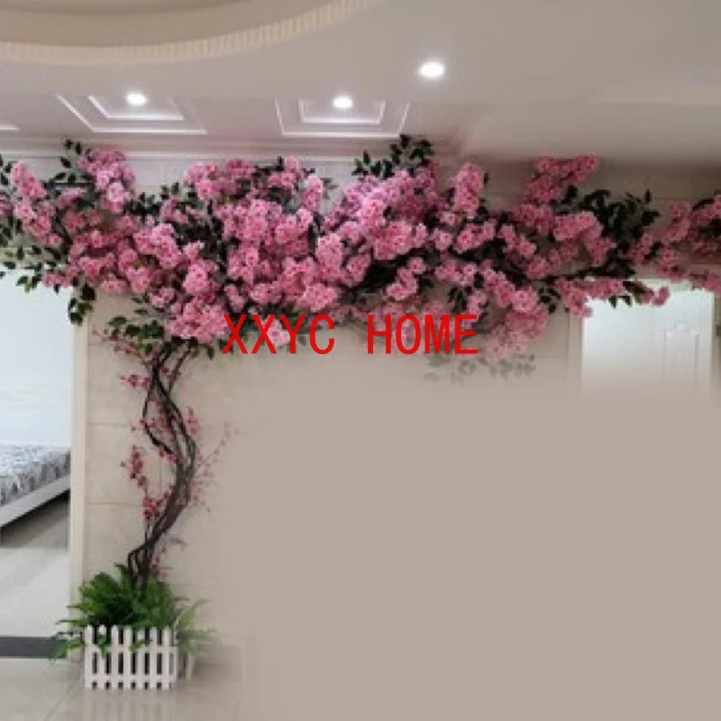 

Artificial Cherry Trees Fake Vines Flowers Replica Artificial for And Home Office Gathering