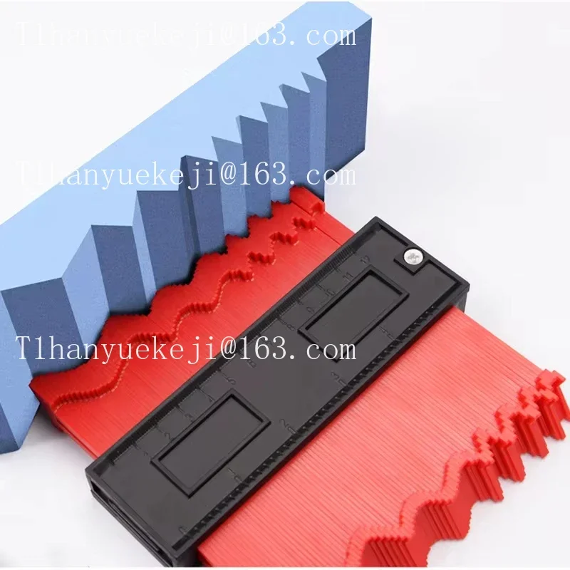 Multifunctional decoration angle gauge artifact universal special-shaped picker arc ruler woodworking sampling