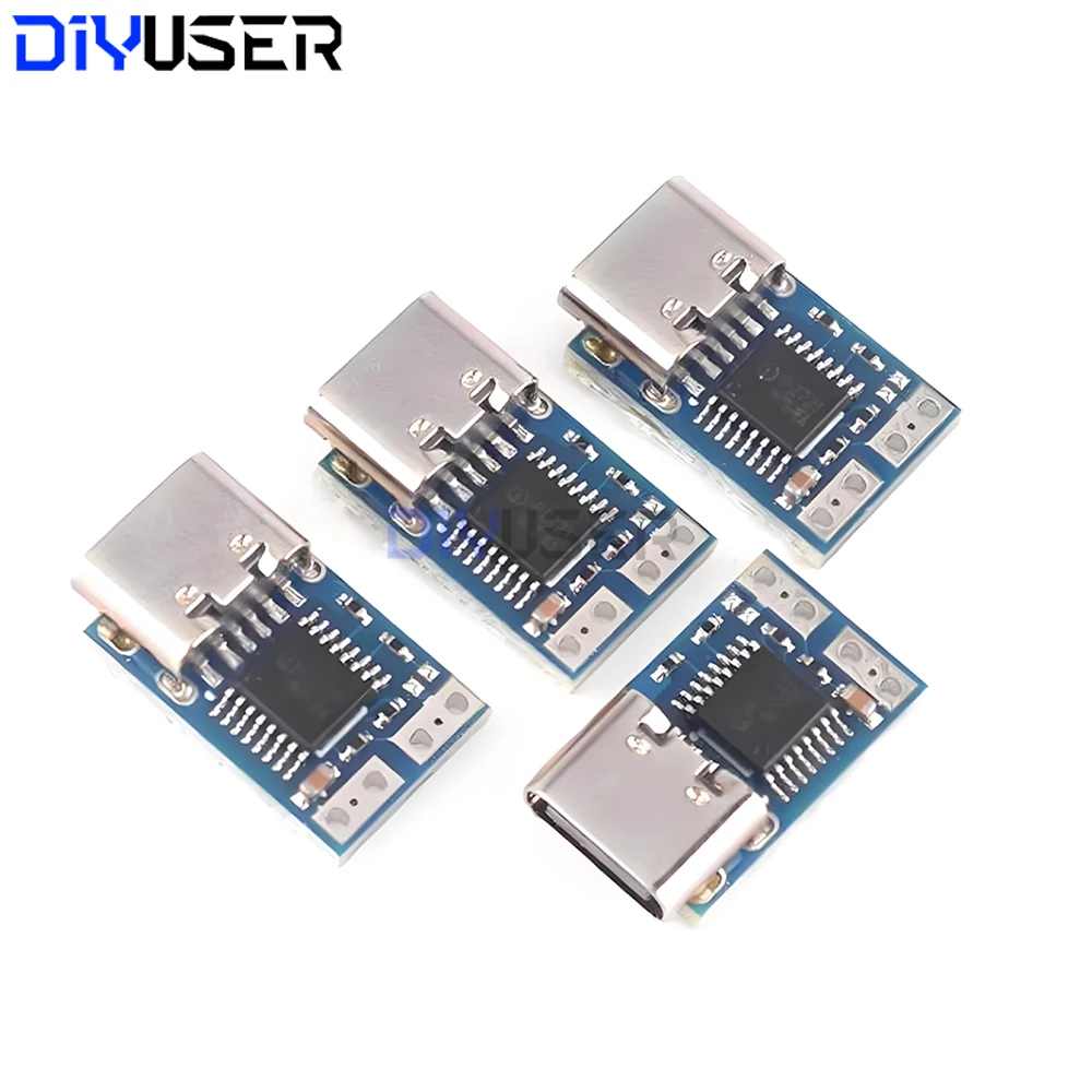 نوع C PD شرك كابل 20 فولت 15 فولت 12 فولت 9 فولت شحن سريع وحدة QC4 QC3.0 PD3.0 إلى تيار مستمر الزناد لأجهزة الكمبيوتر المحمول دفتر التيار الكهربائي #1