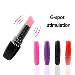 Mini Lipstick Vibrator Speed Adjustable Bullet Clitoris Stimulator Vaginal Massage Erotic Sex Toys For Women Adult Products