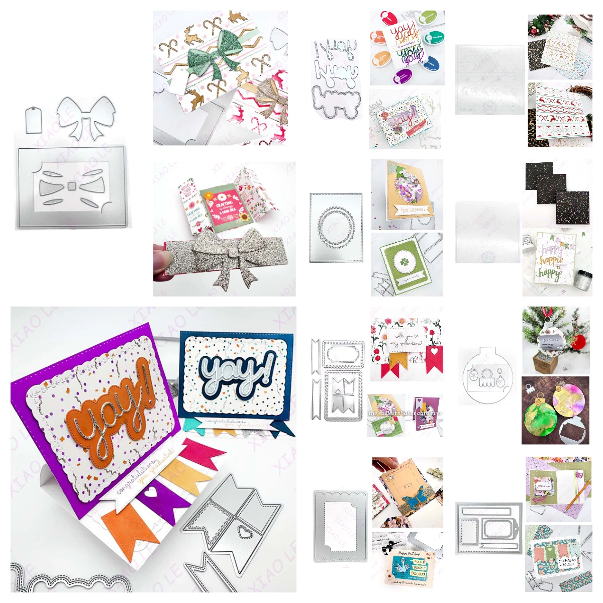 

The Doily Shaker Christmas Sweater New Metal Cutting Dies Stencils for DIY Scrapbooking Album Stamp Make Paper Card Embossing