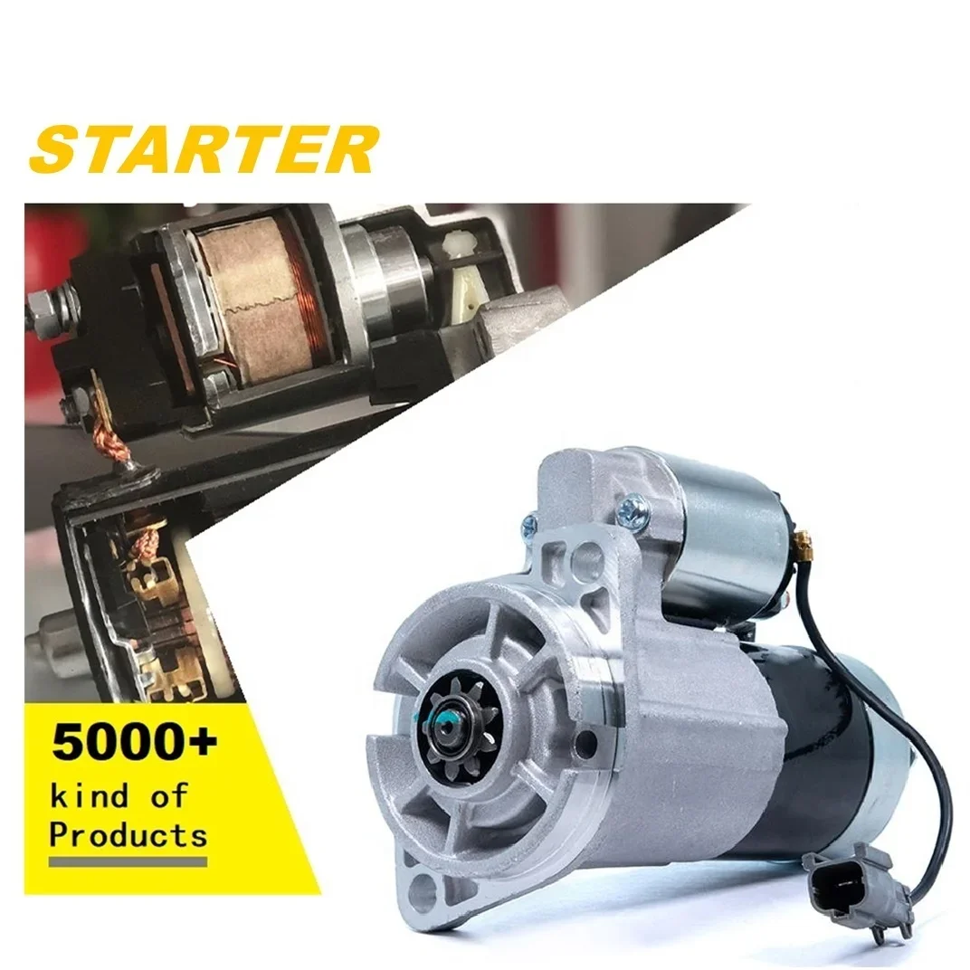

Forklift Starter FOR NISSANs K15 K21 K25 M000T65381 M000T65581 M000T65585 M0T65381 M0T65581 23300F4U10 23300FU410 STARTER