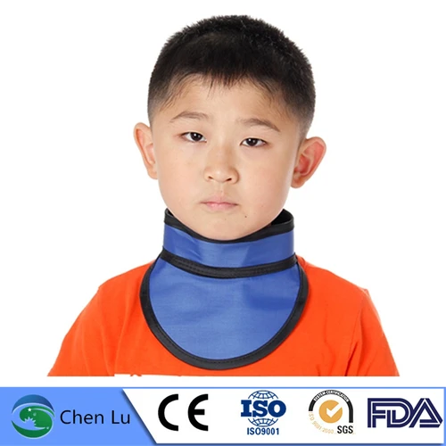 Imagen 2 del producto Collar de goma de plomo para niños, protección radiológica genuina, protección de rayos gamma, 0,5 mmpb
