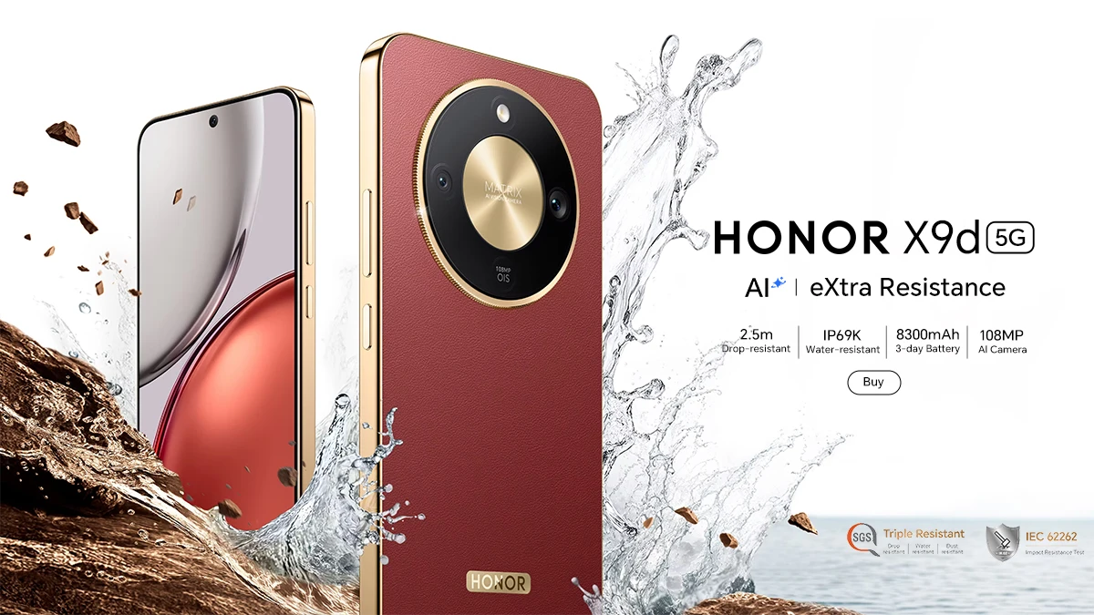 New HONOR X9d Global Version 12GB+256 Smartphone 6.79'' 120Hz Screen 108MP AI Camera 8300 mAh 66W Super Charging NFC