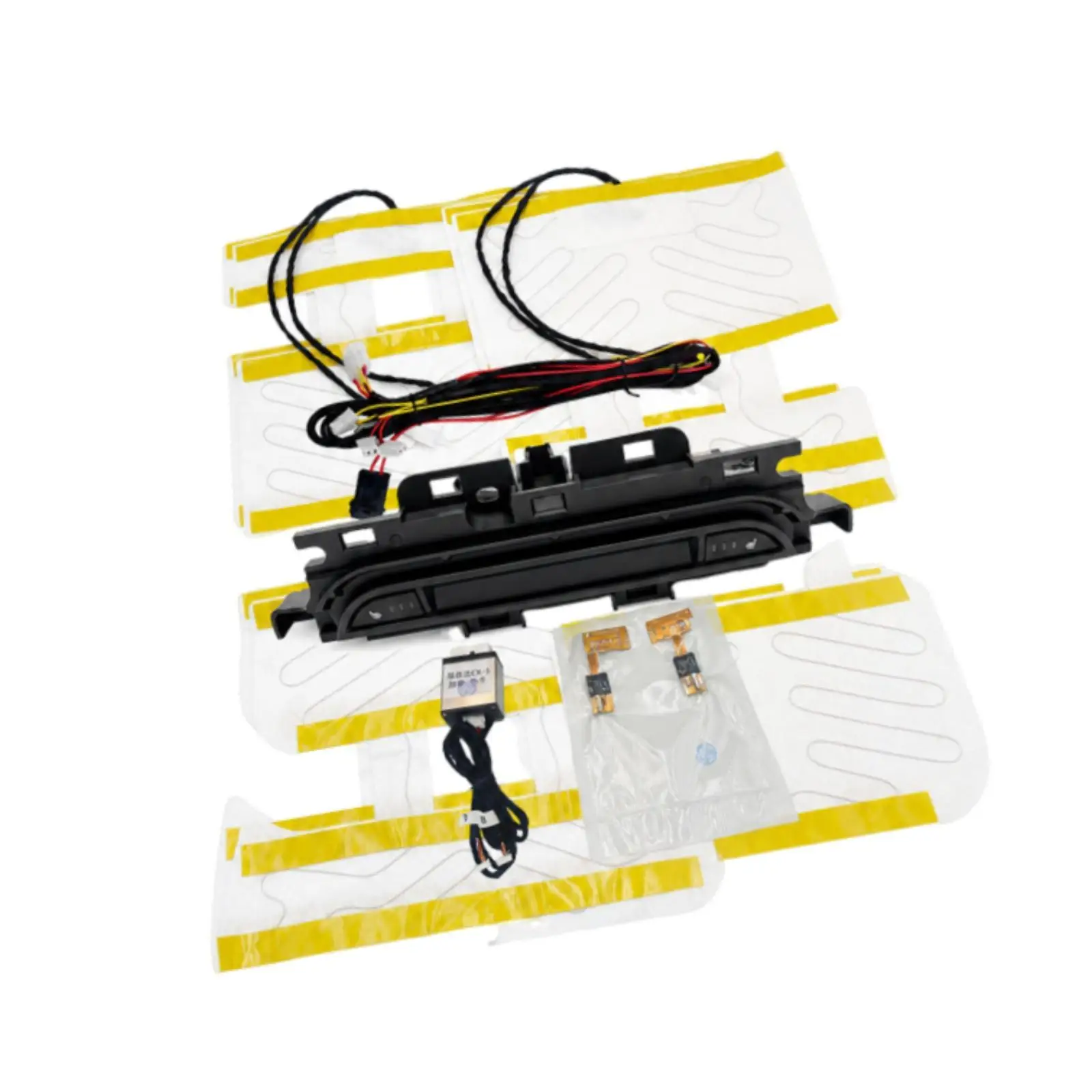 Car Seats Heater Kit for 2 Seats Easy to Install Seat Accessories Universal Lightweight Alloy Wire Heating Pads for CX-5
