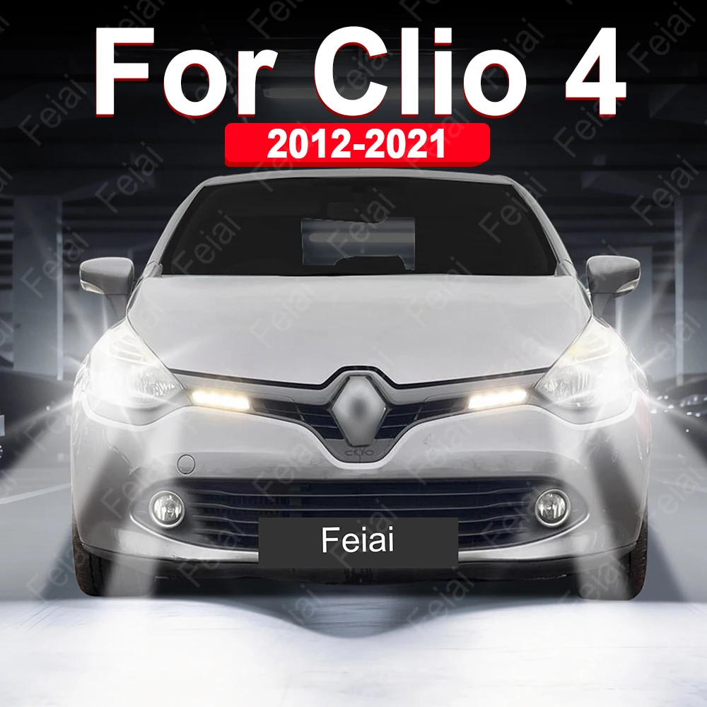 

For Renault Clio 4 Headlights LED Bulbs Clio Car Accessories Auto LED Headlamp 2012 2013 2014 2015 2016 2017 2018 2019 2020 2021