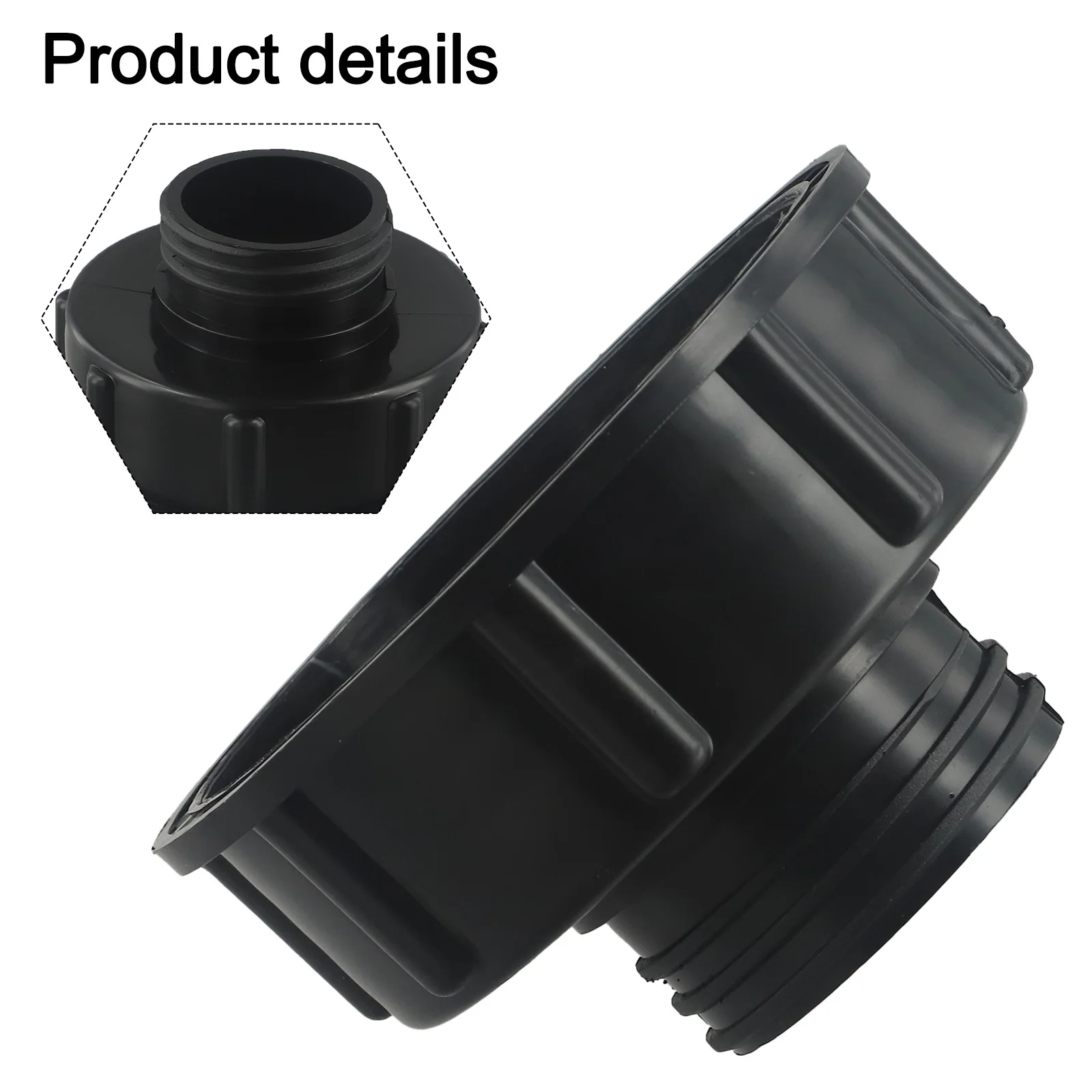 For IBC Water Tank Adapter S100x8 Female Thread to DN60 DN61 Male Thread 100mm to 60mm Reduction Fitting for Ton Container