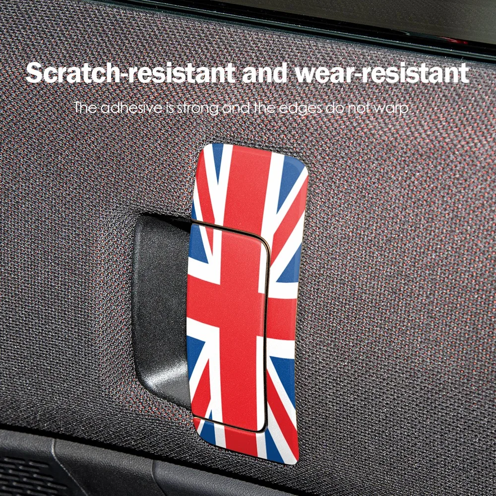 

4pcs Vinyl Decal Car Interior Door Handle Cover Trim Decal for MINI Countryman U25 2024-Present