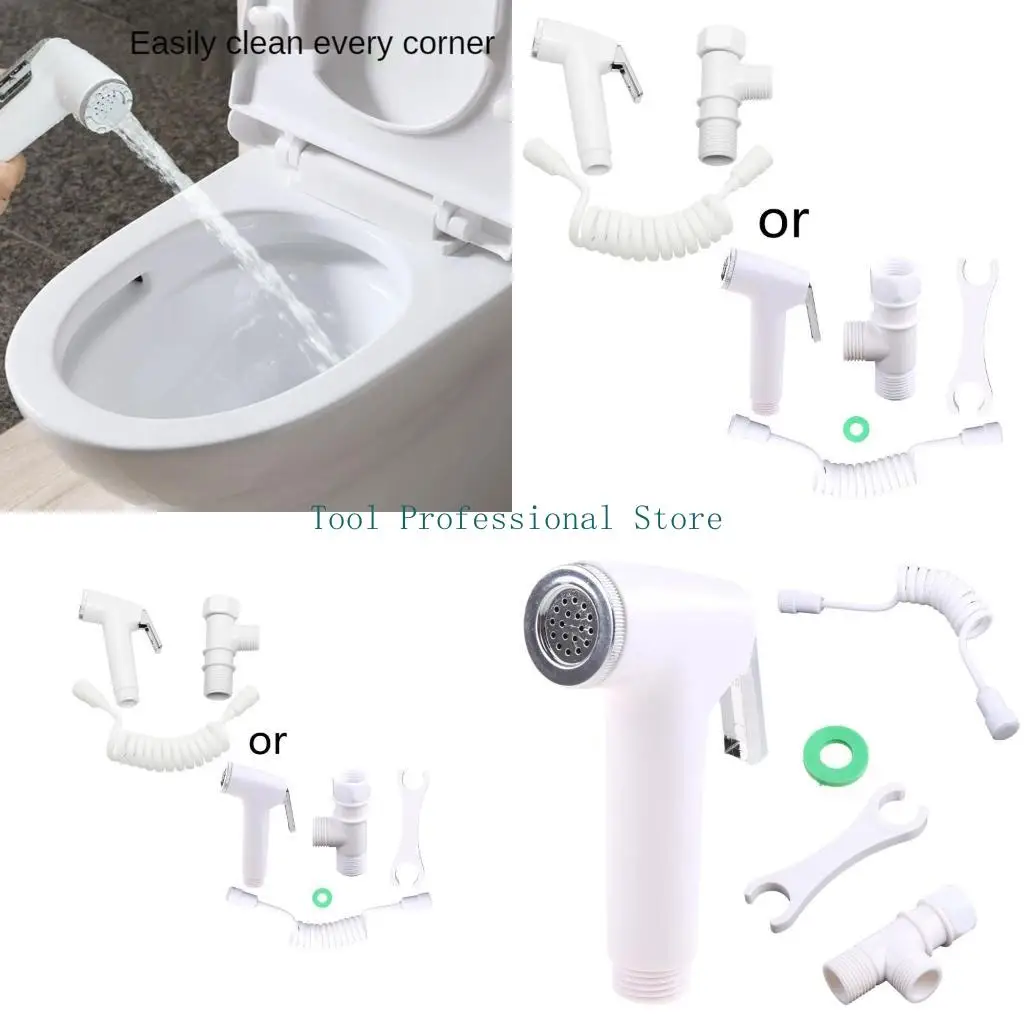 

57qf Портативный набор для распылителя биде с шлангом для портативного распылителя биде.