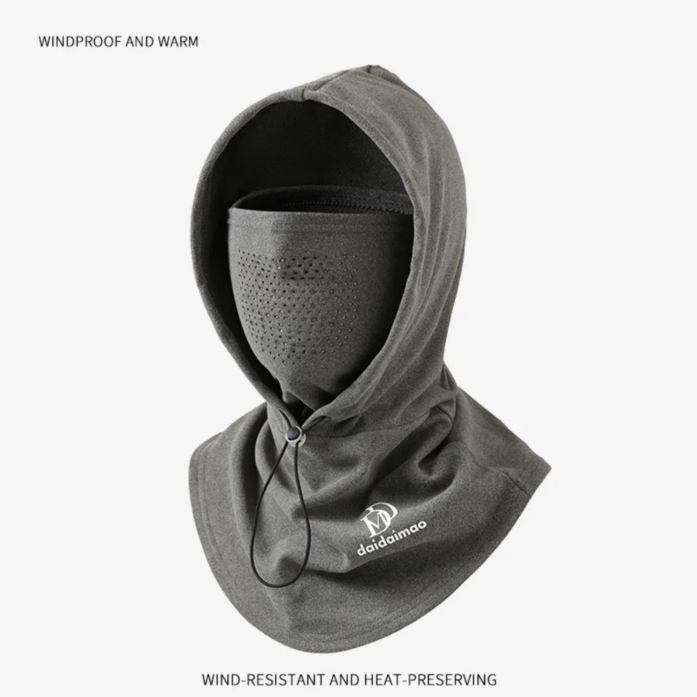 

New Warm Pullover Cap Windproof Coldproof Neck Warmer Ear Protection Hat Autumn and Winter