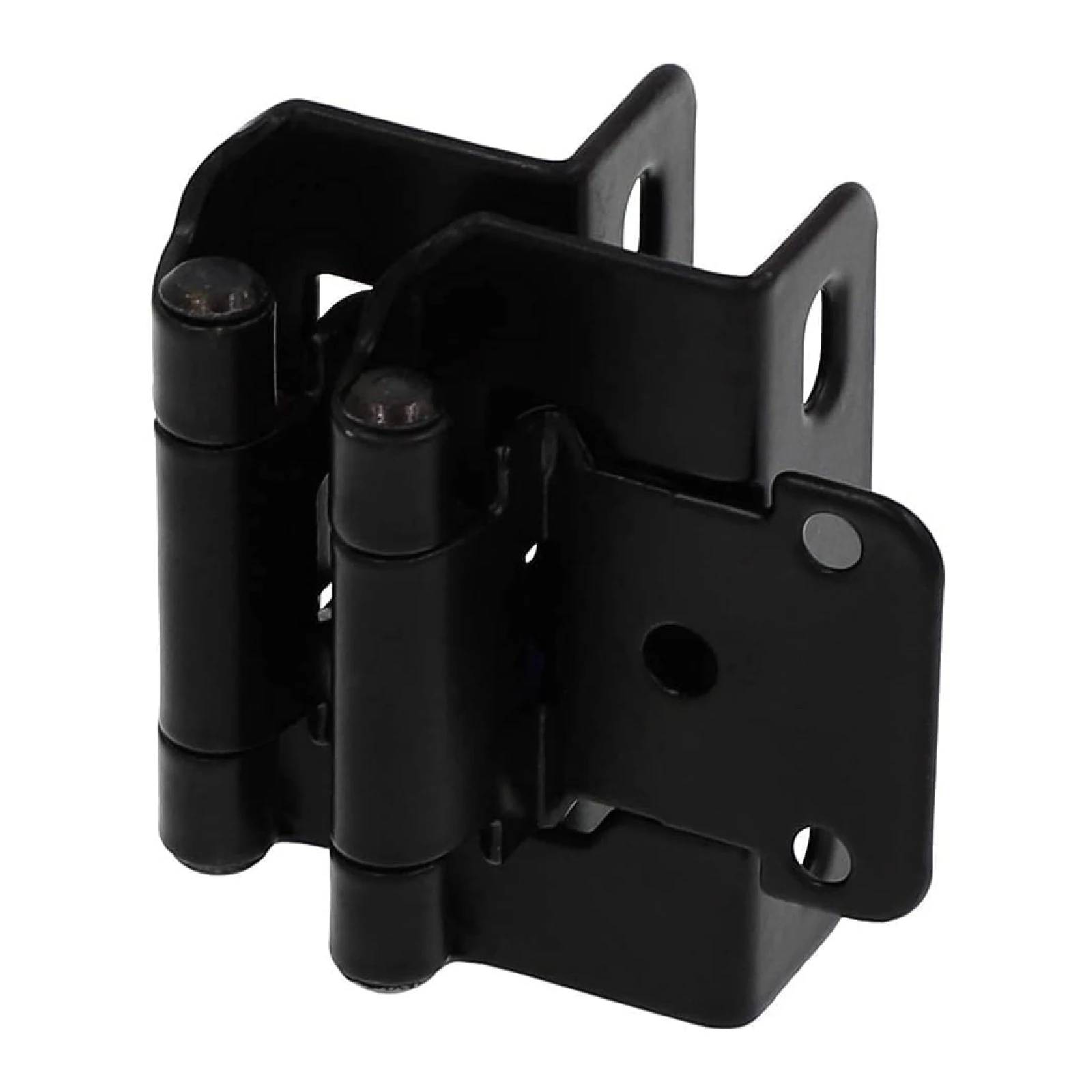 Cabinet Hinges 10PCS Hidden Sprung Matte Black