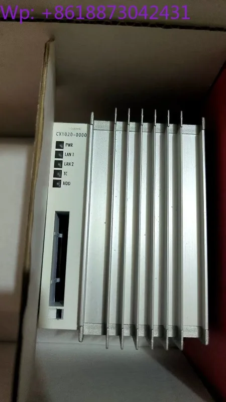 DIN rail type fanless embedded industrial CPU controller CX1020-0000