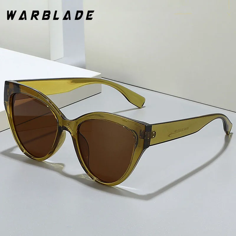 

Vintage Elegant Big Frame Cat Eye Women's Sunglasses Luxury Brand Summer UV Protection Men Sunglass Travel Drive Shades UV400