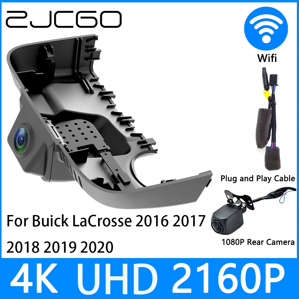 

ZJCGO Dash Cam 4K UHD 2160P Car Video Recorder DVR Night Vision Parking for Buick LaCrosse 2016 2017 2018 2019 2020