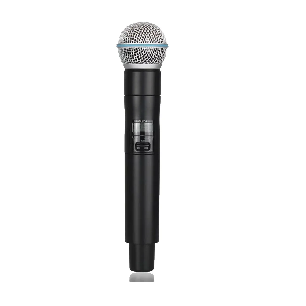 New Generation Axint QLXD 100 Channel Beta58 Handheld Wireless Microphone System Super Cardioid B58 Handheld QLXD4 Receiver