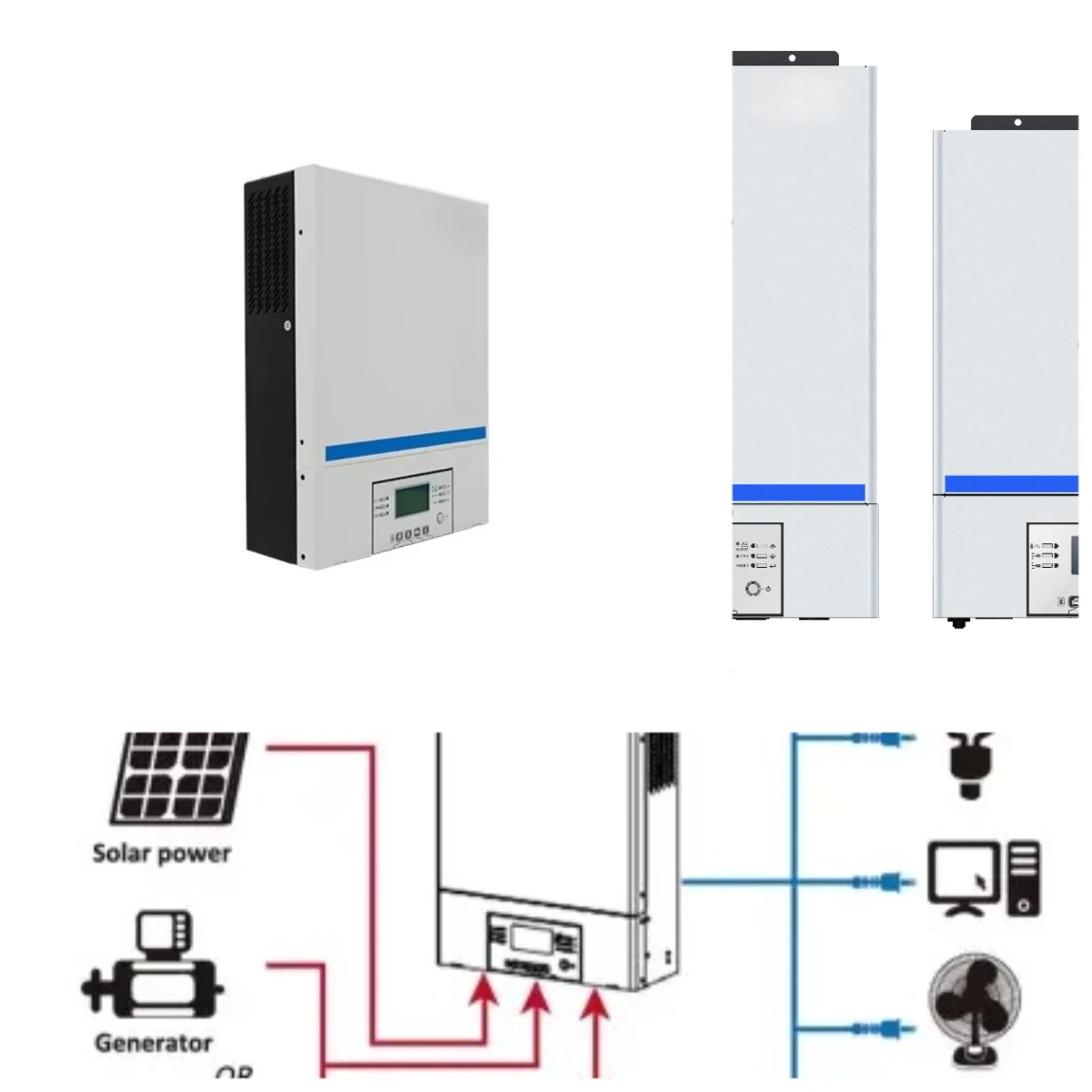 5KW Hybrid Solar In…