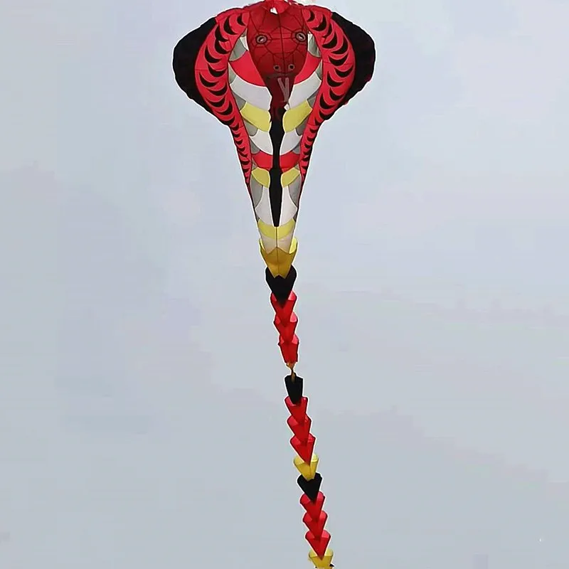 Free shipping 20m snake kites flying pendant Inflatables play windsurfing jeux exterieur enfant toy sports vlieger parachute fun