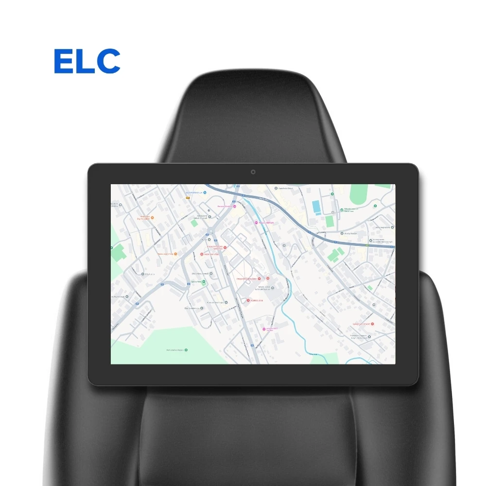 Commercial Android Tablet RK3568 2+16GB 1280x800 10-Point Touch Screen For For Minivan/SUV/Taxi Rear Seat Display