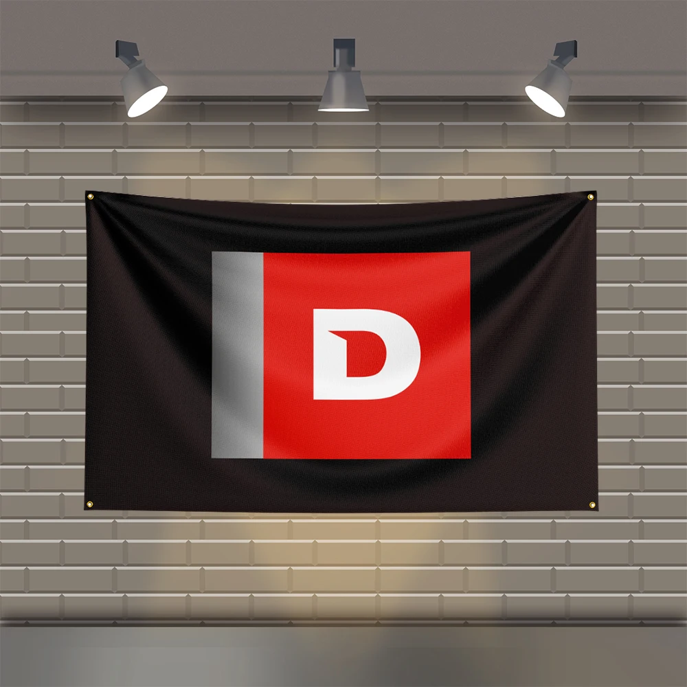 3x5 Ft D-Derbis Racing  Flag Polyester Printed Cars Flags for Room Garage Decor