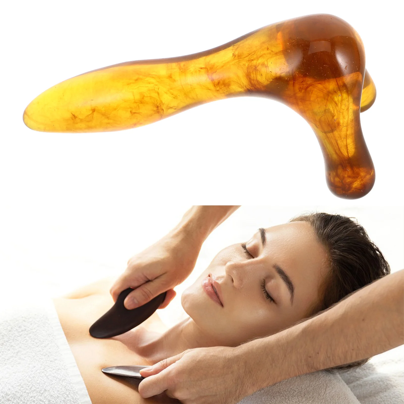 Strumento per scolpire il viso Raschietto per naso in resina per la cura della pelle e il contorno Dispositivo portatile per massaggio del viso per bellezza professionale