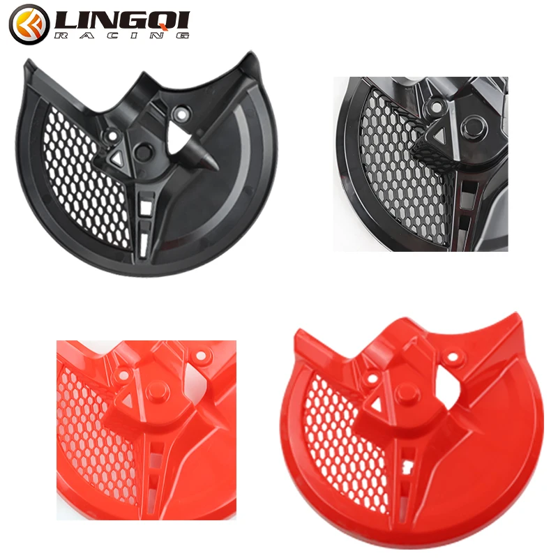 

LYNNCHI Motorcycle Front Brake Disc Guard Plastic Protector Calipers Cover For CRF250R CRF250RX CRF450RX KAYO K6-R Parts