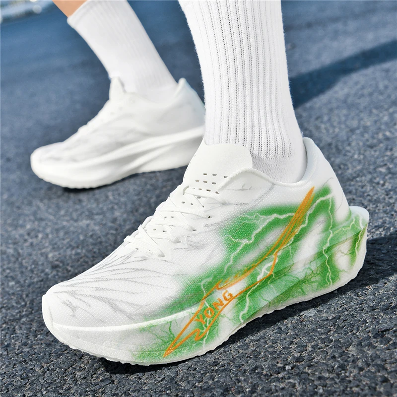 2025 New Autum Style Really Explosive Soft Sole Rebound Full Palm Carbon Plate Racing Marathon Running Shoes Unisex Lightweight Sports Shoes