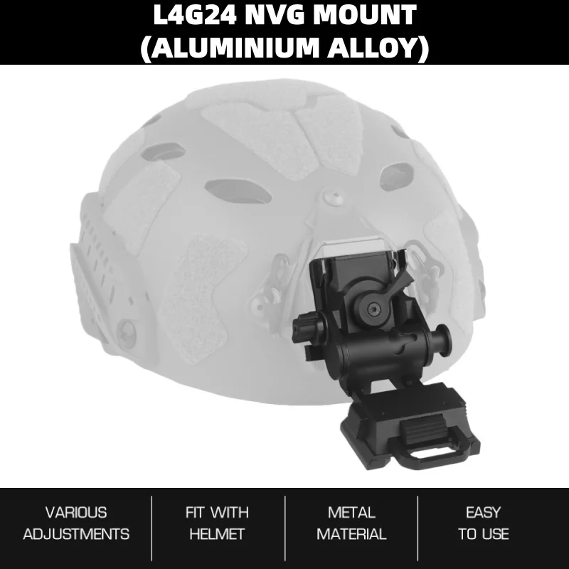 

Hunting accessories L4G24 adapter night vision installation bracket NVG helmet installation night vision sight installation