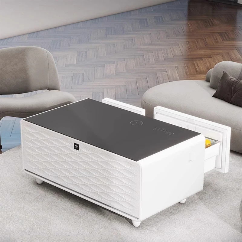 TB-90 Multi Functional Smart Coffee Table for Summer Frozen Small Refrigerator Gatherings Smart Table with Fridge