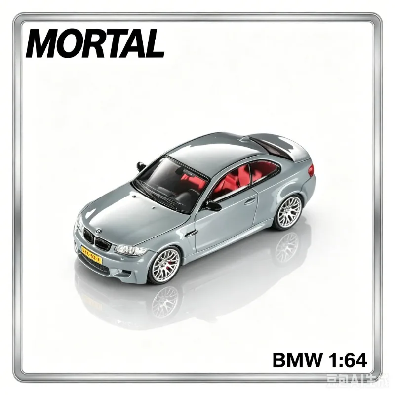 

MORTAL 1:64 BMW 1M Coupe die-casting alloy simulation car model is a favorite gift for boys and a birthday present.