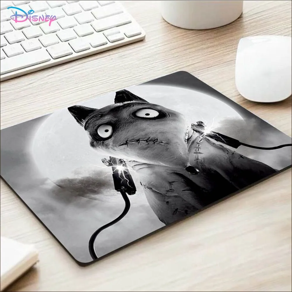 Disney Frankenweenie Dog Mousepad Beautiful Large Gaming Mousepad L XL XXL Gamer Mouse Pad Size For Game Keyboard Pad For Gamer