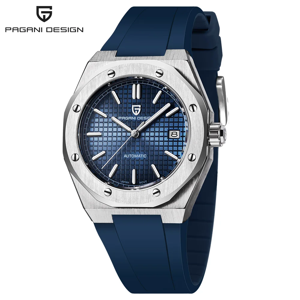 Pagani Design Neue Herren Mechanische Armbanduhren Miyota 8215 Modische 100M Taucheruhren Saphirglas Uhr Relojes Hombres PD1673