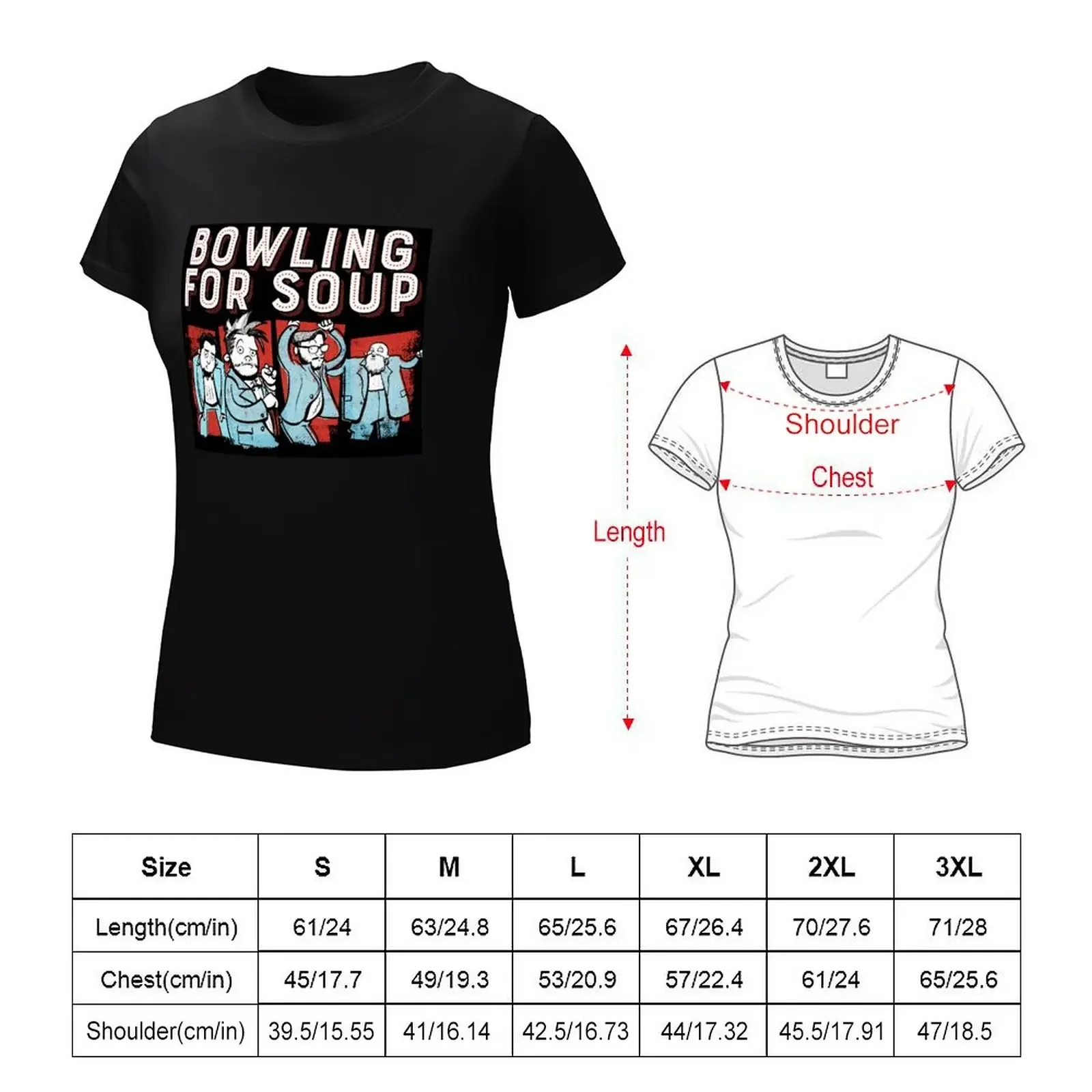 bowling dance tour 2022 masjan T-shirt Blouse funny summer top oversized t shirts for Women