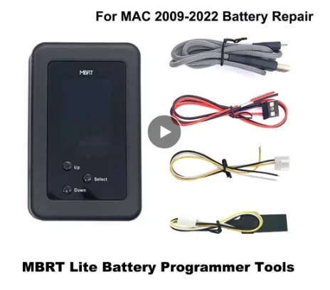 صندوق إصلاح البطارية MBRT Lite مناسب لنماذج MAC MacBook من 2009 إلى 2022 أدوات مبرمج إصلاح البطاريات