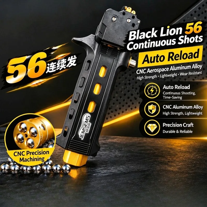 NEW Outdoor 56 Series Automatic Loading Aviation Aluminum Alloy EDC Wear-resistant Durable Competitive High-power Tool