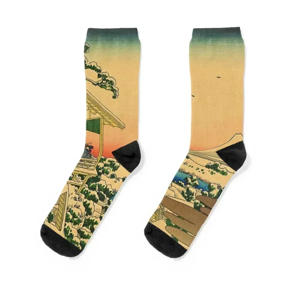 

Teahouse at Koishikawa Socks cartoon christmas stocking heated halloween Women Socks Men's