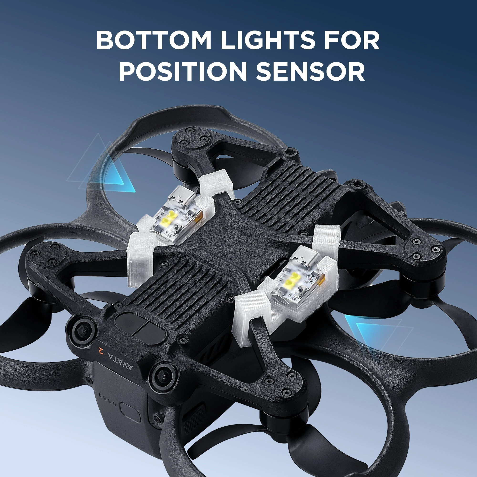 طقم إضاءة LED لطائرة VIFLY Ava - مراجعة Drone Led Light وسعره