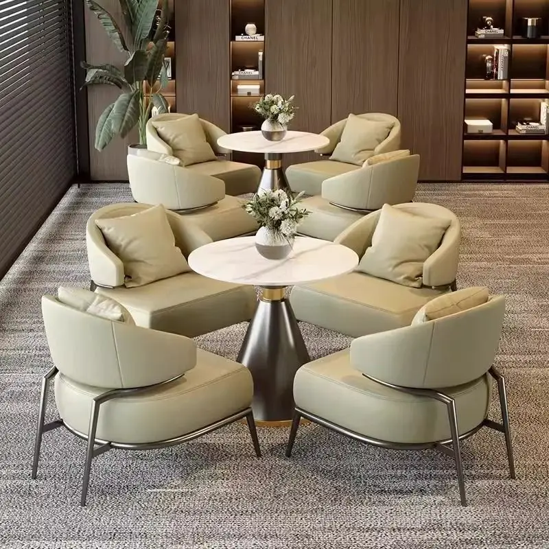 

Luxury Single Sofa Chair for Hotel Beauty Salon Sales Office Reception Modern Lightweight Design