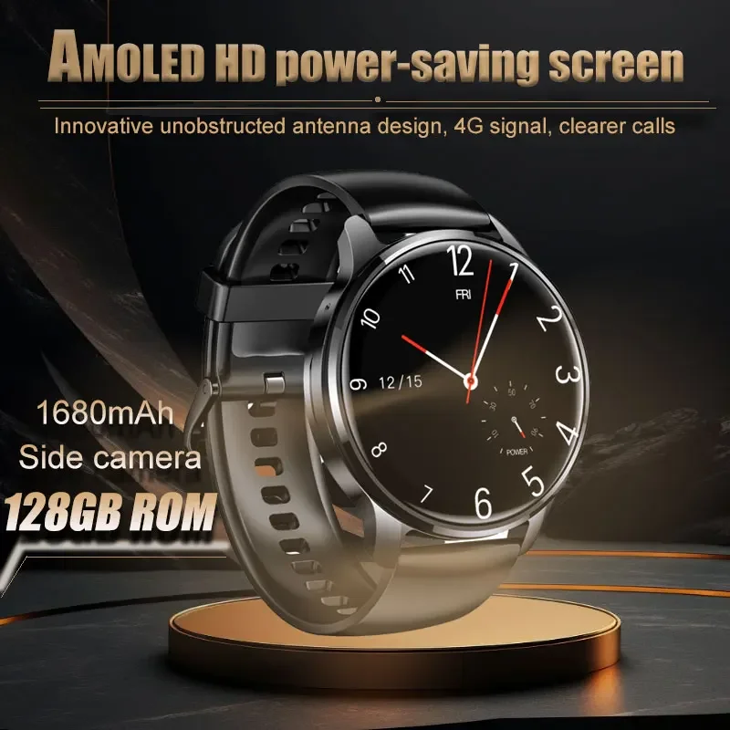 P68pro Smart watch AMOLED HD power-saving screen 128G Memory card 1680mAh Side camera 1.51'' HD full screen 120Hz brush screen