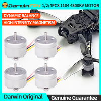 1/2/4PCS DarwinFPV 1104 4300KV Brushless Motor Darwin FPV Baby Ape Quadcopter Drone For FPV Baby Ape/Pro 3'' Multicopter Drone