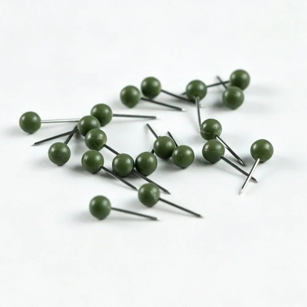 10pcs 12mm Plastic Positioning Pins for Carp Fishing Hooks Lightweight 0.7g Pack Fits Most Tackle Storage Solutions