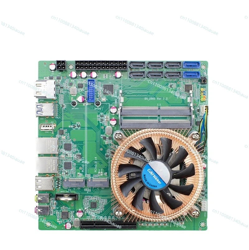 

Материнская плата 5825U с возможностью расширения, 10-гигабитная, 8-битная, для NAS, машинного зрения, промышленного контроля, ITX