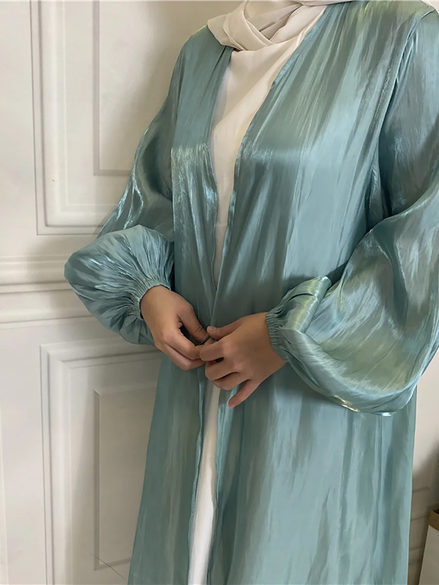 Modest Abaya Ramadan Dubai Robe Femme Musulmane Turkey Kaftan Islamic Clothing Muslim For Women Kimono Caftan Marocain Cardigan