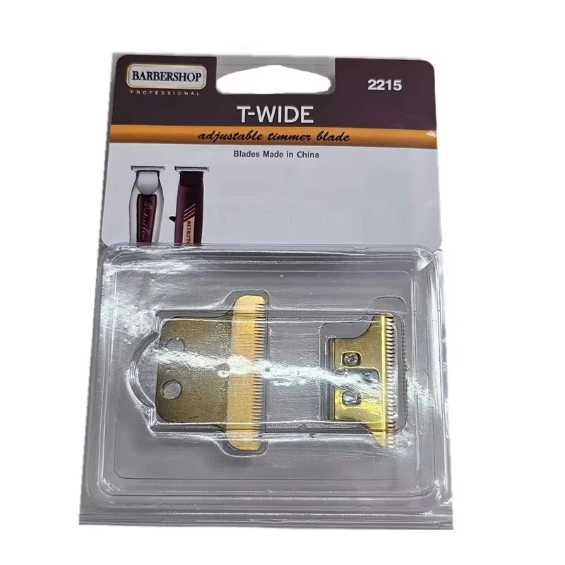 

Gold Replacement 2-Hole Double 2215 Trimmer Blade Fit Retro T-cut，Cirdless Detailer Li