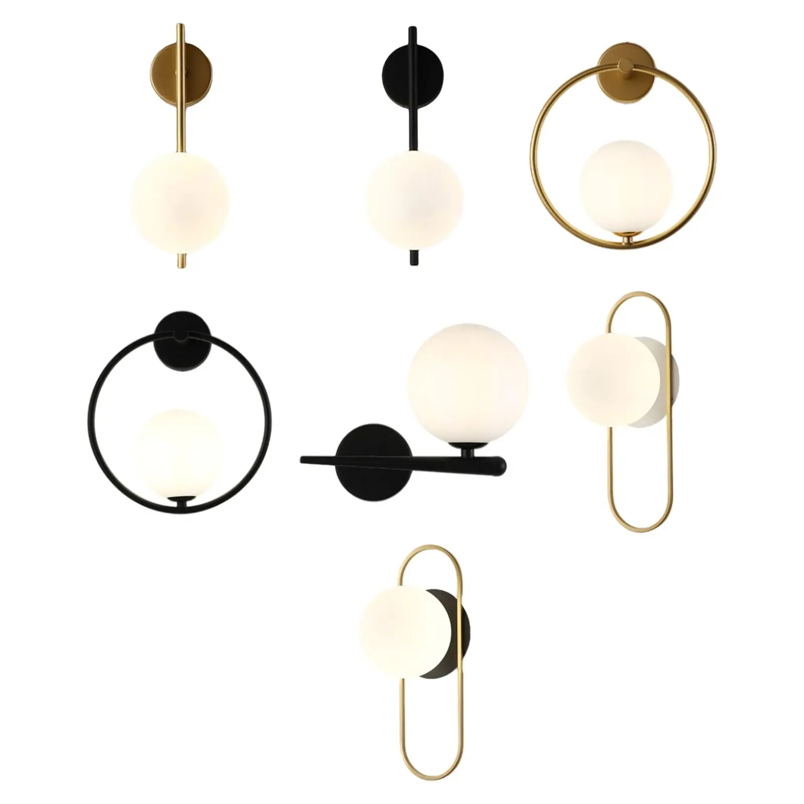 Wall Sconce Wall Lamp Glass Lampshade Room Loft Bathroom Study Wall Sconce Wall Lamp Glass Lampshade Room Loft Bathroom Study