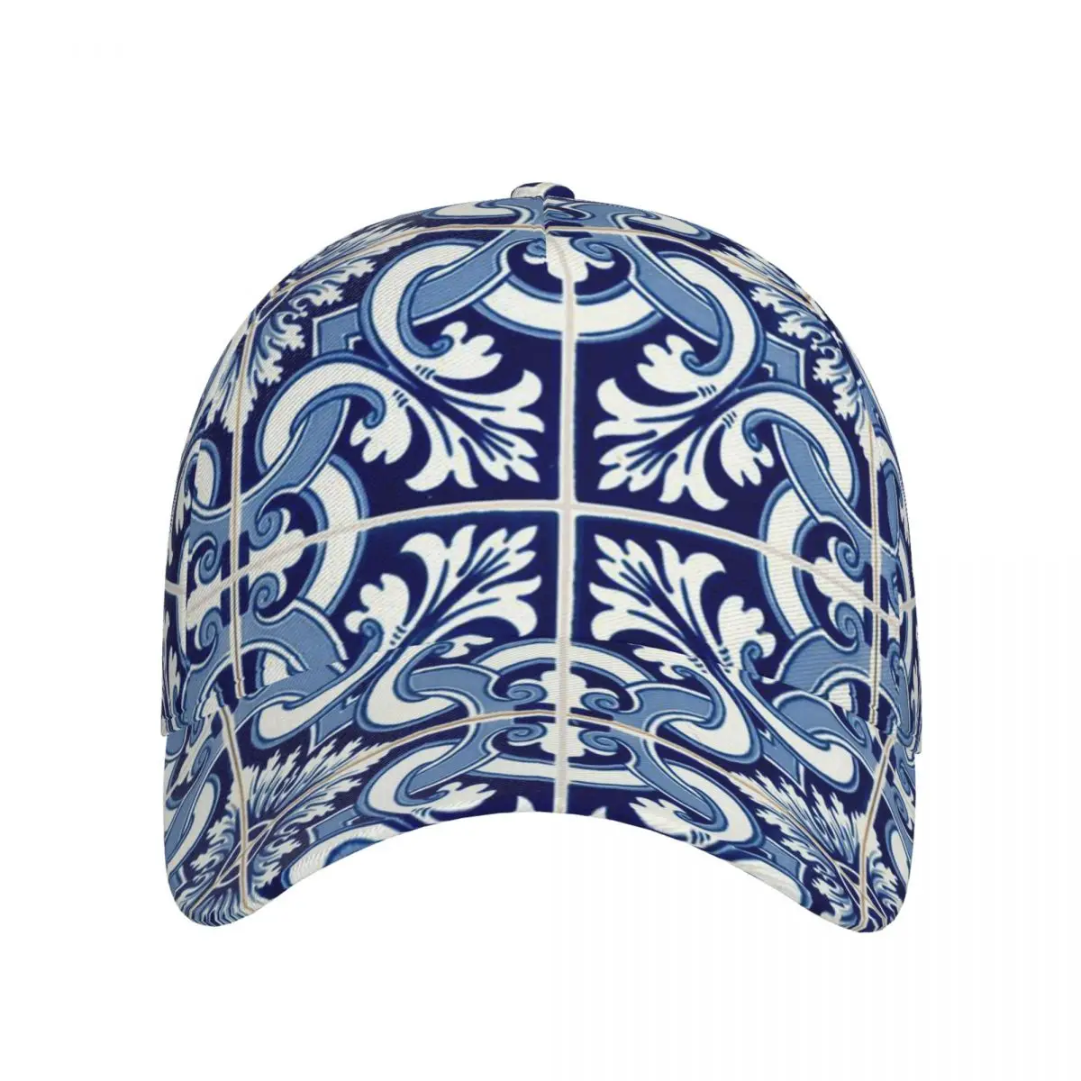 Gorras de béisbol unisex Azulejo Lisboa Azulejos Lisboa (3) ropa de calle al aire libre gorras de béisbol deportivas de verano gorra de Hip Hop casqueta