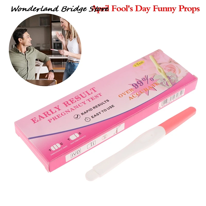 Fake Prank Joke Pregnancy Test Positive fool's Day Practical Joke Fidget Toys Adult Women Men Fun Boyfriend Toy