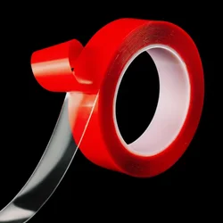 Car Strong Double Sided Adhesive Stickers Tape Nano Transparent Reusable Waterproof Auto Tape Clean Tools Car Protect Sticker